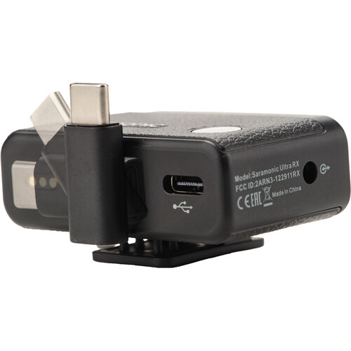 Saramonic Ultra – מערכת אלחוטית מקצועית עם שני מיקרופוני דש למצלמות וסמארטפונים מבית Saramonic 